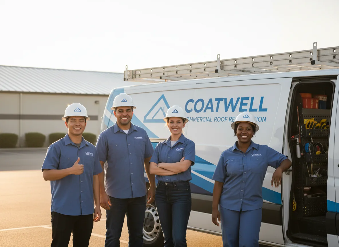 Commercial roof coating company in Eskridge, KS